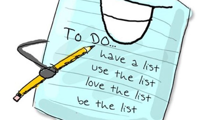 to do list